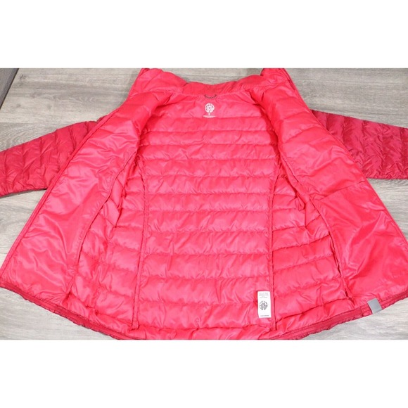 REI Co Op Lightweight Puffer Full Zip Down Winter Ski Jacket Women's Small Pink - Picture 6 of 7